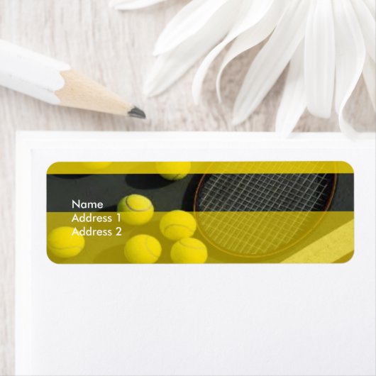Étiquette de tennis (En situation)