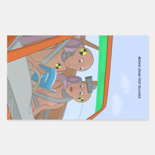 Étiquette de test de collision de nouveau rectangu (Devant)