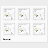 Étiquette de thé à la menthe pothécaire (Feuille)