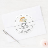 Étiquette de thé de sauge maison simple (Enveloppe)