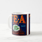 Étiquette de thé fantaisie Mug (Devant gauche)