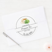 Étiquette de thé Oregano maison simple (Enveloppe)