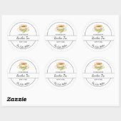 Étiquette de thé Rooibos maison simple (Feuille)