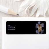 Étiquette de tigre (En situation)