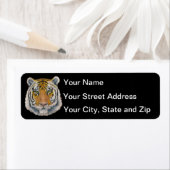 Étiquette de tigre (En situation)