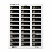 Étiquette de tigre (Feuille entière)