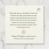 Étiquette de vacances pour paniers cadeaux et Sacs (Dos)