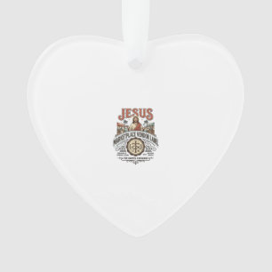 Étiquette de vendeur du marché de Jésus Marché de