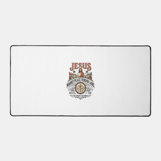 Étiquette de vendeur du marché de Jésus Marché de  (Recto)
