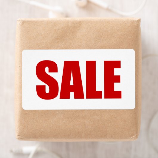 ÉTIQUETTE DE VENTE (En situation)