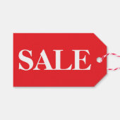 Étiquette de vente personnalisée de style (Devant (Horizontal))