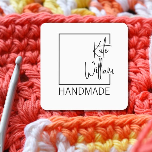 Étiquette de vêtements personnalisés pour l'articl