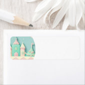 Étiquette de ville/retour de pain d'épice (En situation)