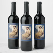 ÉTIQUETTE DE VIN : ABBOTT HANDERSON THAYER : 1889 (Bouteilles)