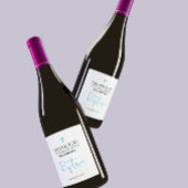 Étiquette de vin Blue Boy Baptism