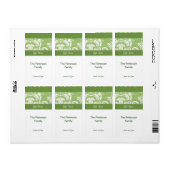 Étiquette de vin cadeau (Feuille entière)