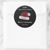 Étiquette de vin Customisé Santa Hat (Sac)