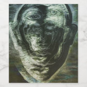 Étiquette de vin d'art original (Étiquettes simples)