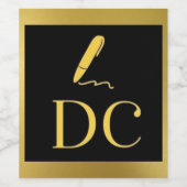 ÉTIQUETTE de vin DC (Étiquettes simples)
