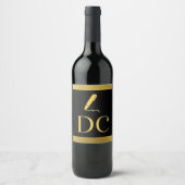 ÉTIQUETTE de vin DC (Devant)