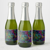 Étiquette de vin de fonte du cerveau (Bouteilles)