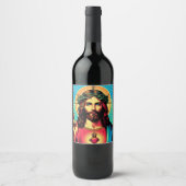 Étiquette de vin de Jésus (Devant)