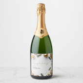 Étiquette de vin de Noël (Devant)