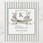 Étiquette de vin de poisson (Étiquettes simples)