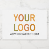 Étiquette de vin étincelant LOGO de marque profess (Étiquettes simples)