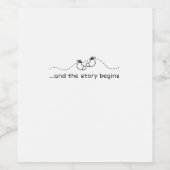 Étiquette de vin faire-part bébé (Étiquettes simples)