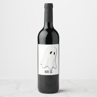 Étiquette de vin Ghosty