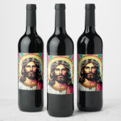 Étiquette de vin Kitsch Jesus ! (Bouteilles)