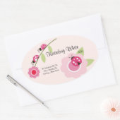 Étiquette de vin Ladybug (Enveloppe)