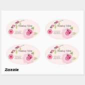 Étiquette de vin Ladybug (Feuille)