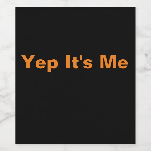 Étiquette de vin noir (Étiquettes simples)