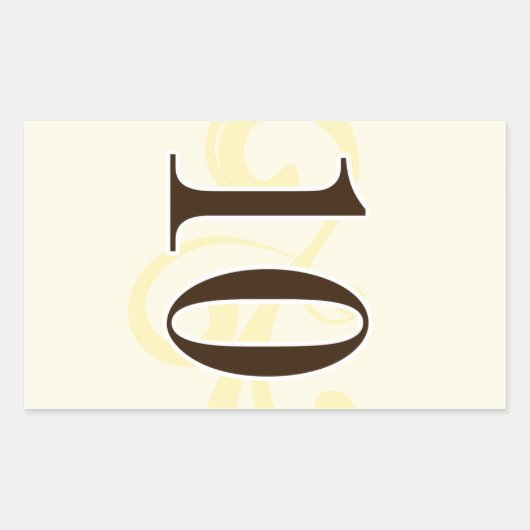 Étiquette de vin Numéro de table Stickers 10 (Devant)