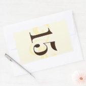 Étiquette de vin Numéro de table Stickers 15 (Enveloppe)