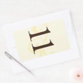 Étiquette de vin Numéro de tableau Stickers 11 (Enveloppe)