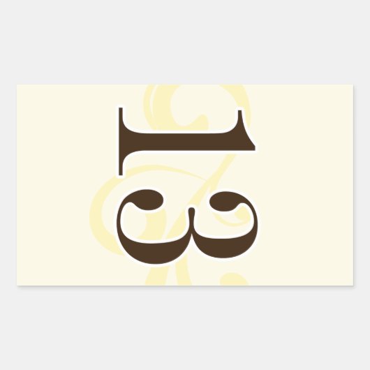 Étiquette de vin Numéro de tableau Stickers 13 (Devant)