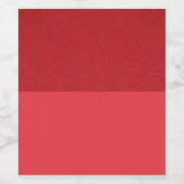 Étiquette de vin personnalisée – Partie supérieure (Étiquettes simples)