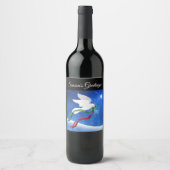 Étiquette de vin White Dove (Devant)