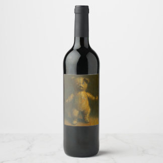 Étiquette de vin Zombie Ted