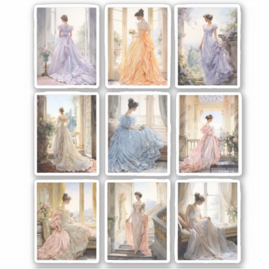 Étiquette de vinyle de Regency Ballgown (Devant)