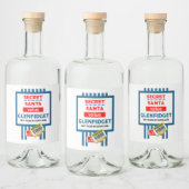 Étiquette de whisky écossais de Noël (Bouteilles)