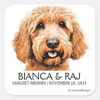 Étiquette de Wookie Dog