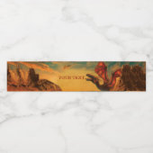 Étiquette d'eau Dragon personnalisé (Étiquettes simples)