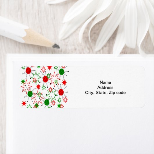 Étiquette Débuts de Noël (En situation)