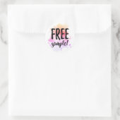 étiquette d'échantillon gratuit (Sac)