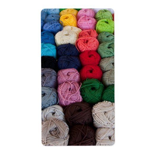 Étiquette Déchets de fil (Devant)