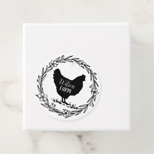 Étiquette décorative d'oeuf de couronnes (En situation)